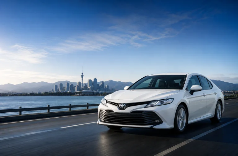 Toyota Camry, used for solo travellers and couples